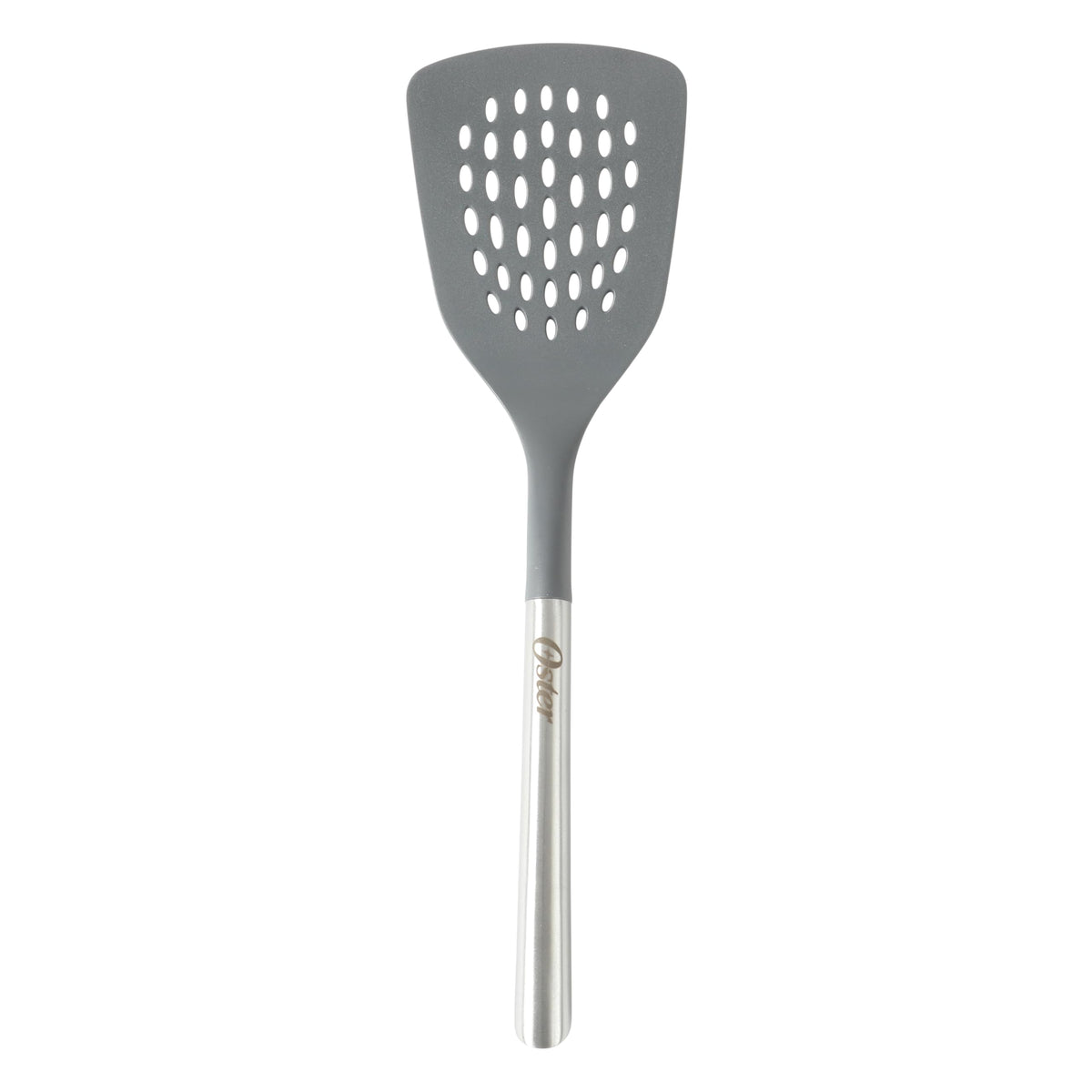 Oster Chadswyck 7.7” Garlic Press, Stainless Steel Garlic Mincer & Crusher, Easy Squeeze, Dishwasher Safe