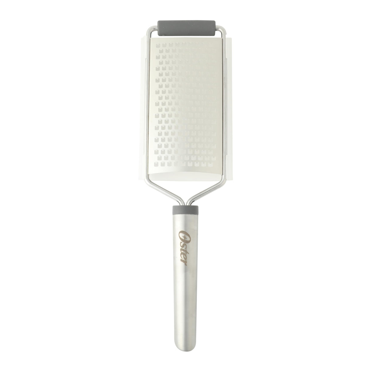 Oster Chadswyck 7.7” Garlic Press, Stainless Steel Garlic Mincer & Crusher, Easy Squeeze, Dishwasher Safe