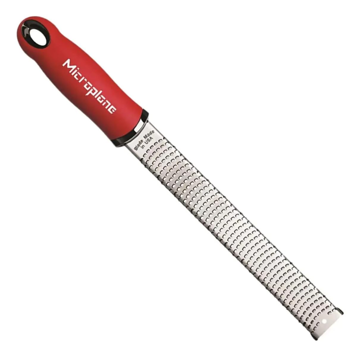 Microplane Premium Classic Series Zester 18/8, Black - Lemon Zester & Cheese Grater & Vegetable Grater - Citrus, Parmesan Cheese, Garlic, Ginger, Nutmeg, Chocolate - Stainless Steel Grater