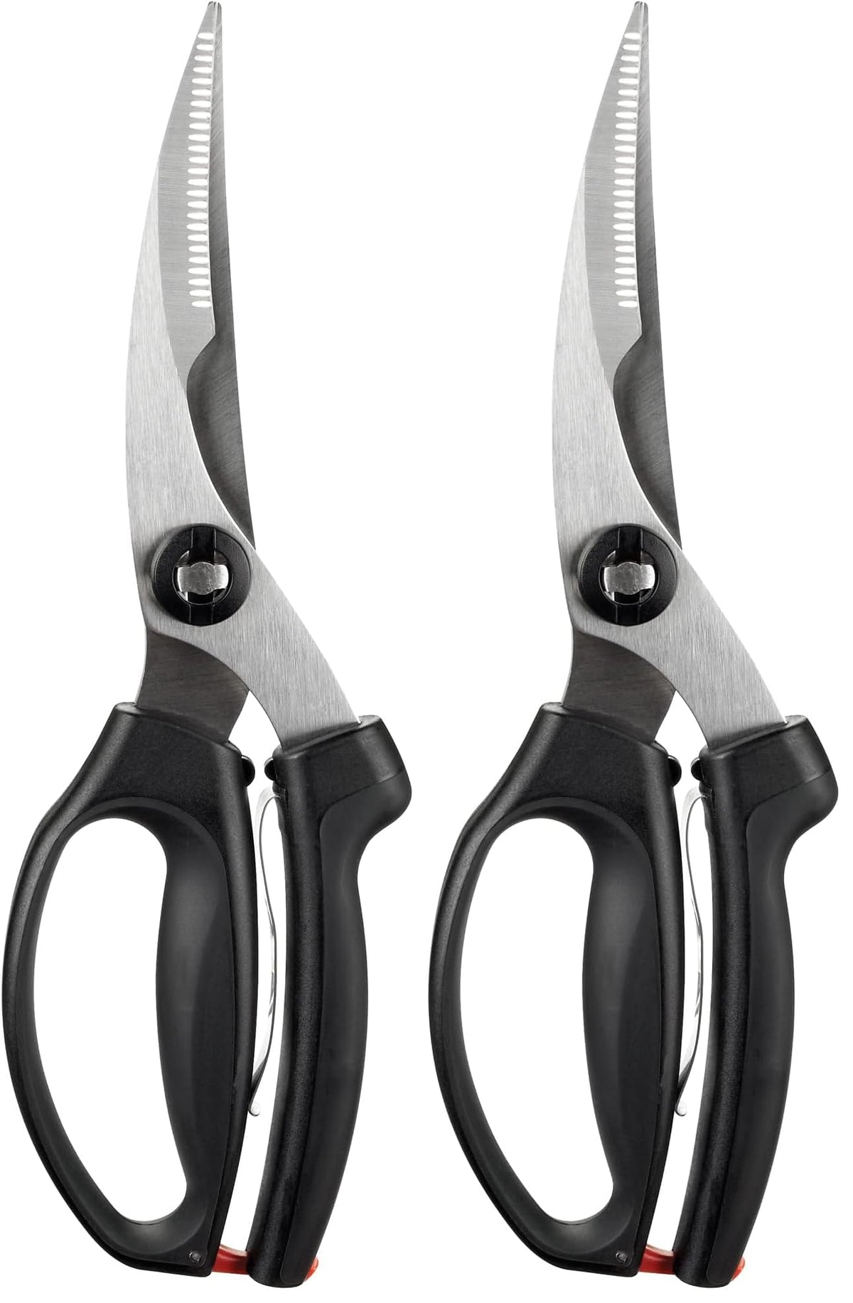 OXO Good Grips Spring-Loaded Poultry Shears, Heavy Duty, Black