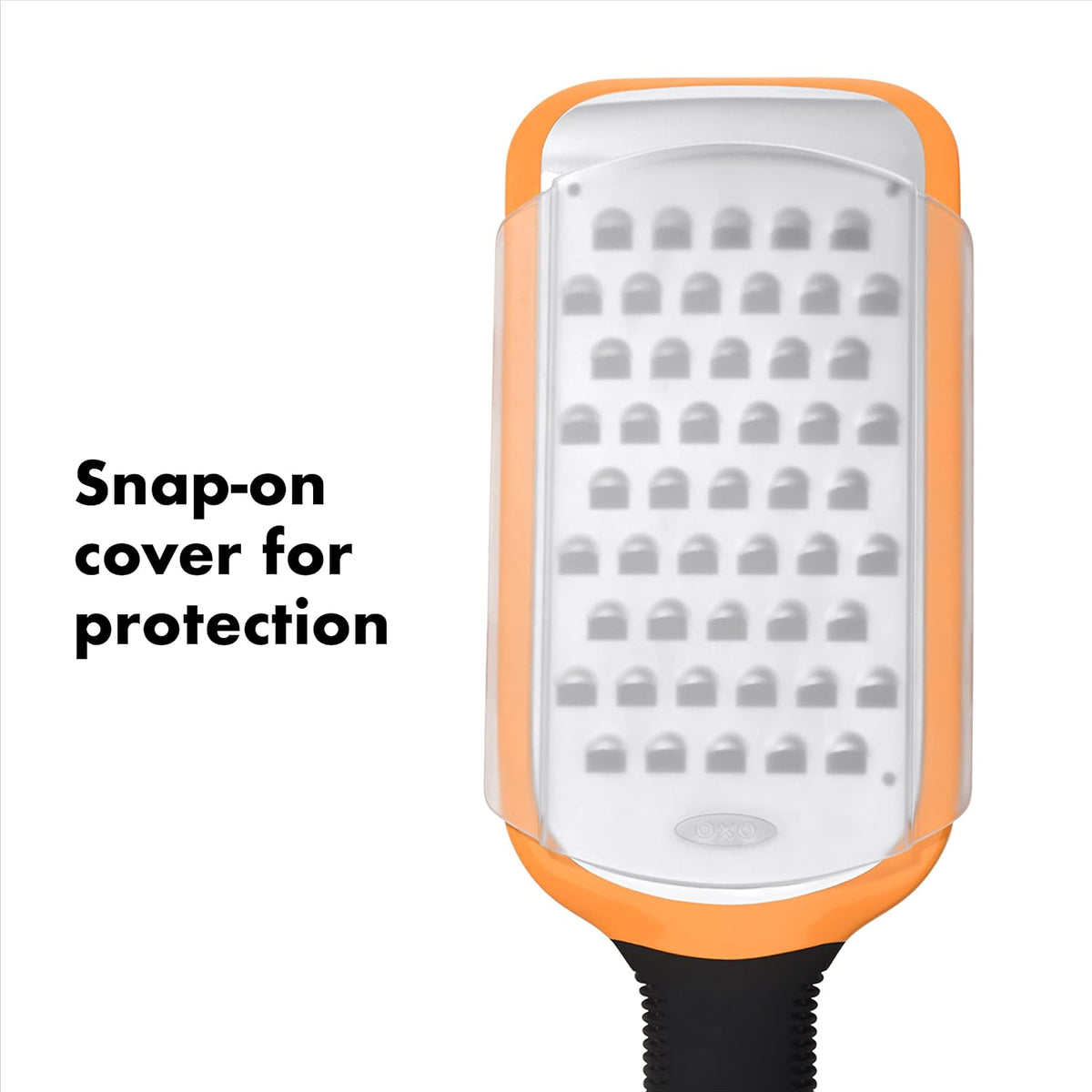 OXO Good Grips Etched Coarse Grater with Handle, Orange