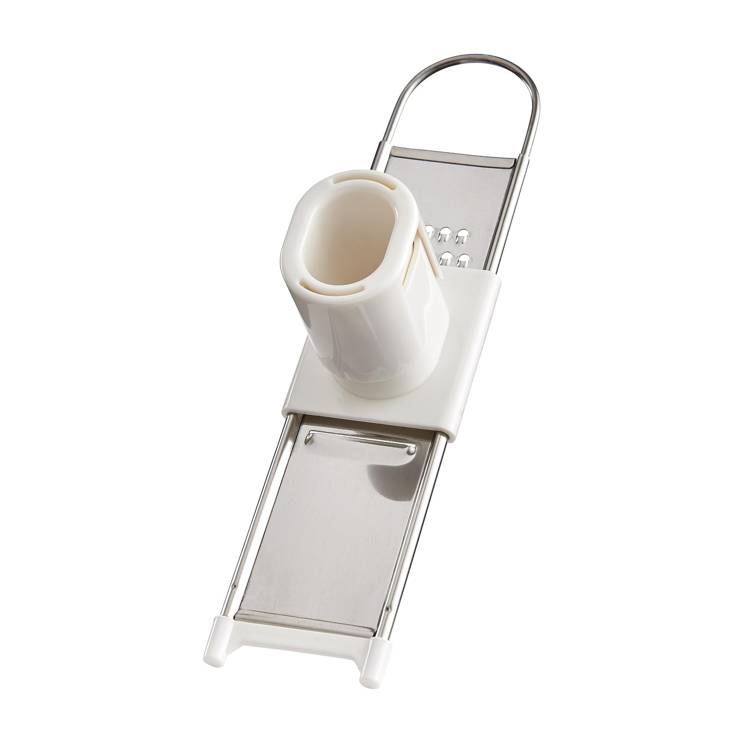 Fantes No-Peel, Self Cleaning Garlic Press, 6.25 x 1-Inches, the Italian Market Original since 1906