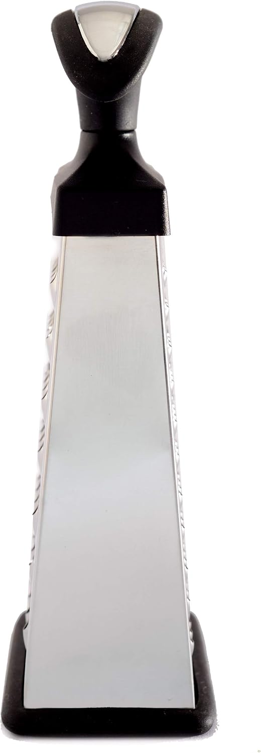 Norpro Mini Grip-EZ Slim Grater with 3 Surfaces, Silver