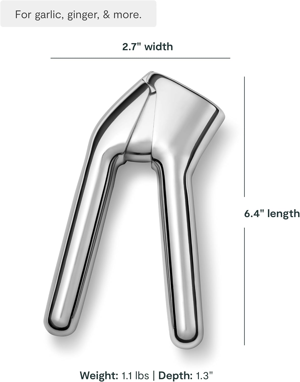 Caraway Stainless Steel Garlic Press
