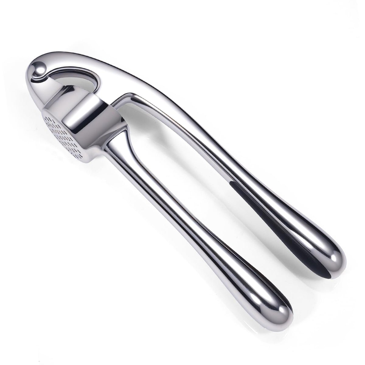Kitchen Garlic Press, Rust Proof & Dishwasher Safe Garlic Mincer, Durable Garlic Crusher, Easy to Clean and Squeeze, Rose