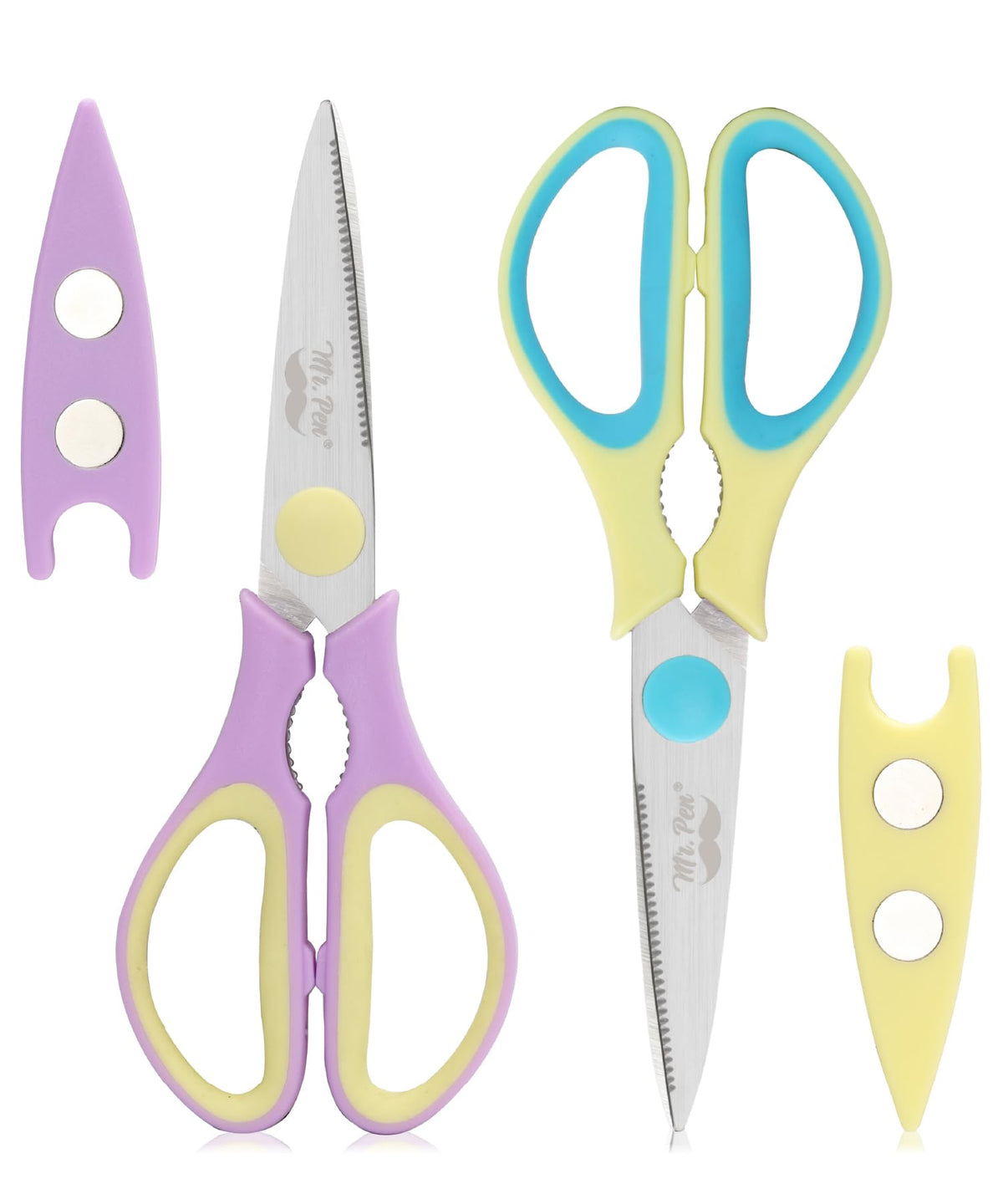 Mr. Pen- All Purpose Kitchen Shears with Protective Sheath, 8 Inch