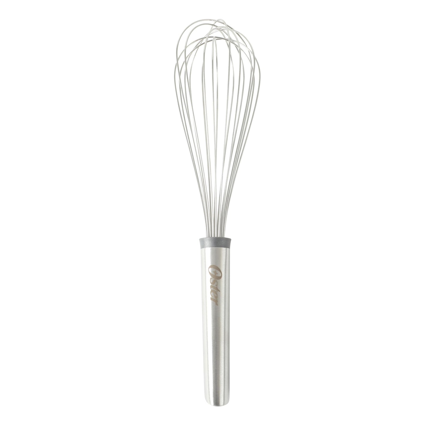 Oster Chadswyck 7.7” Garlic Press, Stainless Steel Garlic Mincer & Crusher, Easy Squeeze, Dishwasher Safe