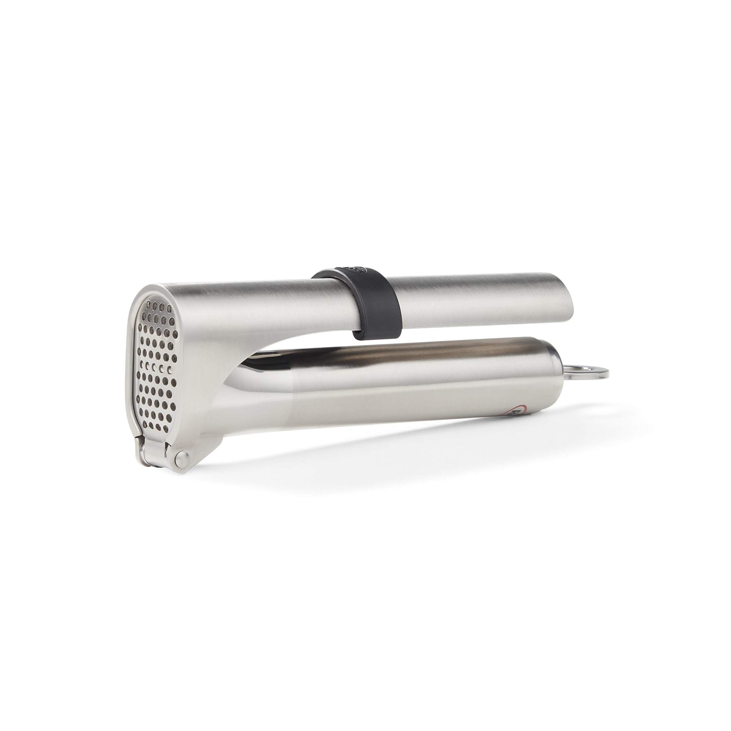 Rösle 12895 Stainless Steel Garlic & Ginger Press with Scraper for Effortless Mincing with Easy Cleanup, 13-inch