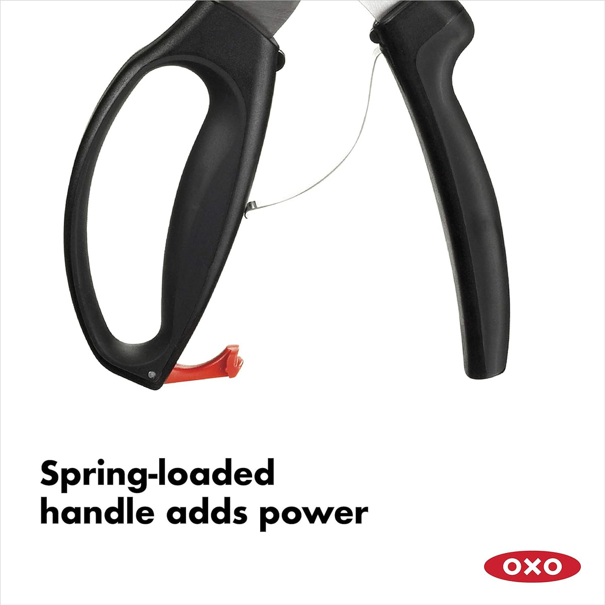OXO Good Grips Spring-Loaded Poultry Shears, Heavy Duty, Black