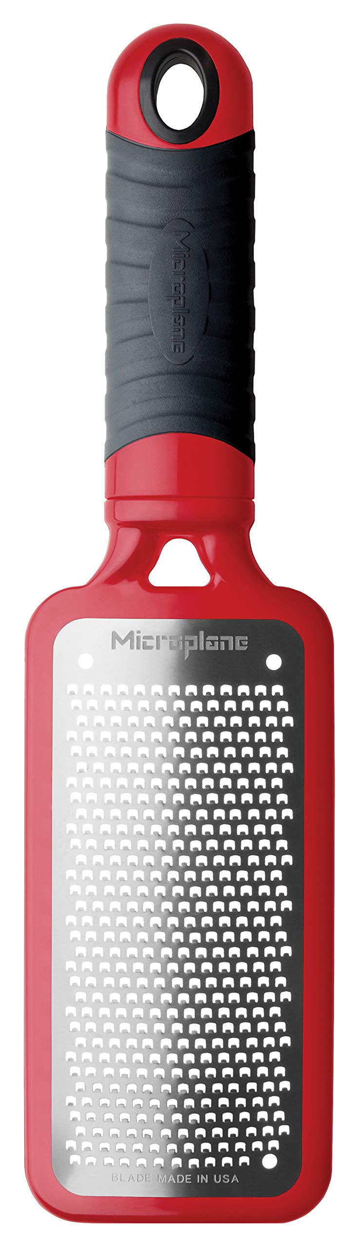 Microplane Home Series Multipurpose Coarse Grater - Easy to Use, Perfect for Everyday Cooking (Black)